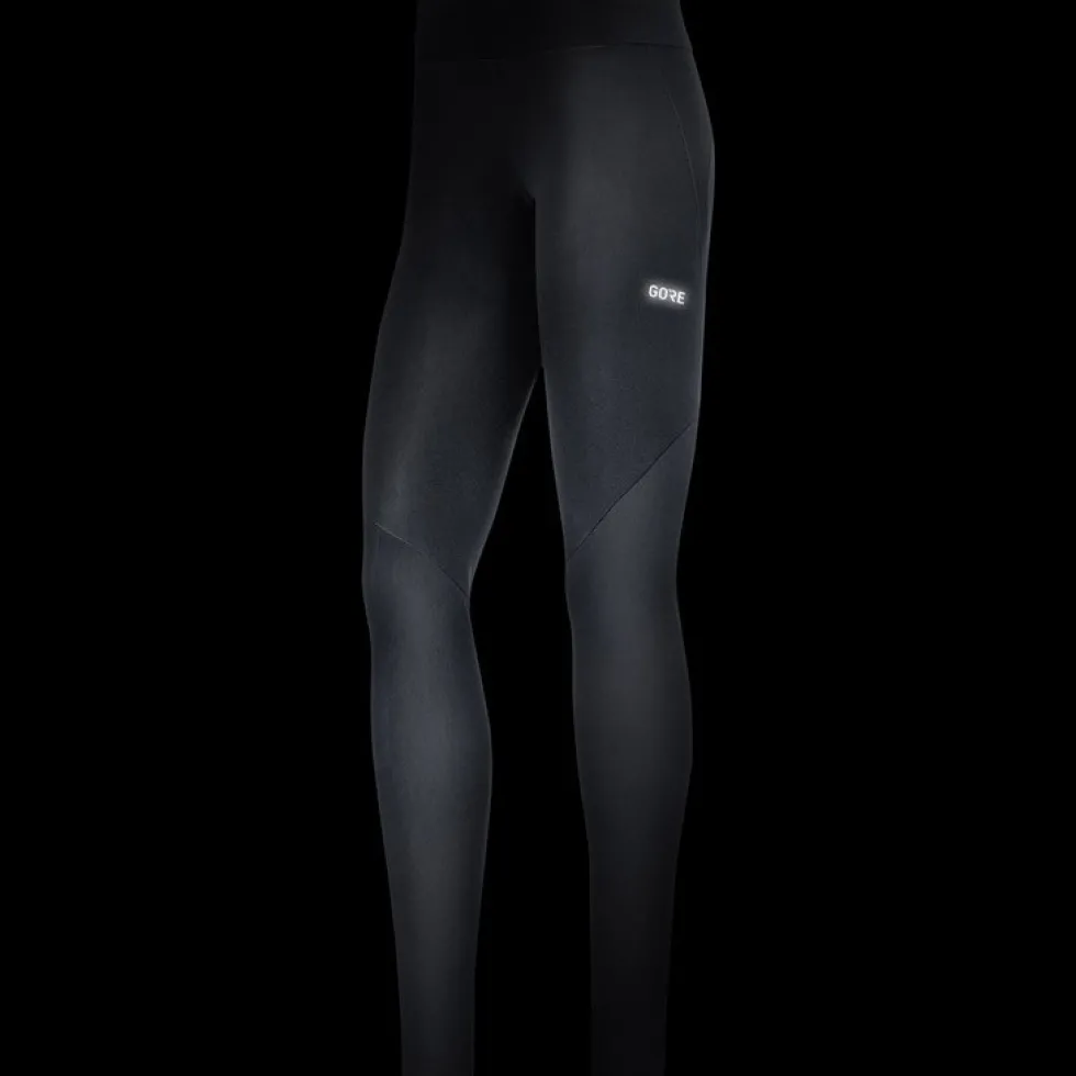 GOREWEAR R3 Partial GORE® WINDSTOPPER® Tights Dames - zwart 9900