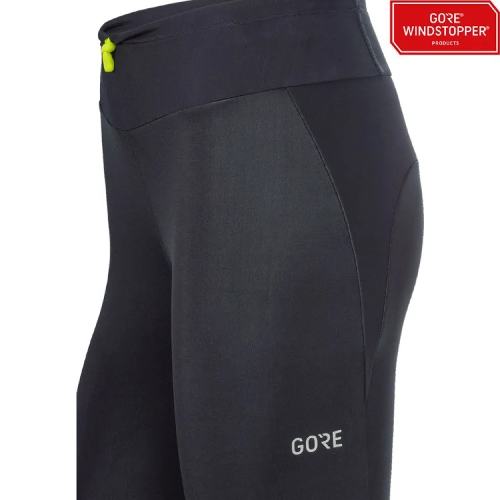 GOREWEAR R3 Partial GORE® WINDSTOPPER® Tights Dames - zwart 9900