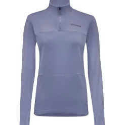 GOREWEAR Training Thermo 1/4-Zip Midlayer Dames - amethyst grey DF00