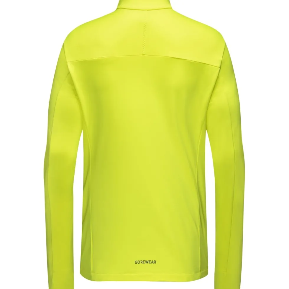GOREWEAR Training Thermo 1/4-Zip Midlayer Heren - neon yellow 0800