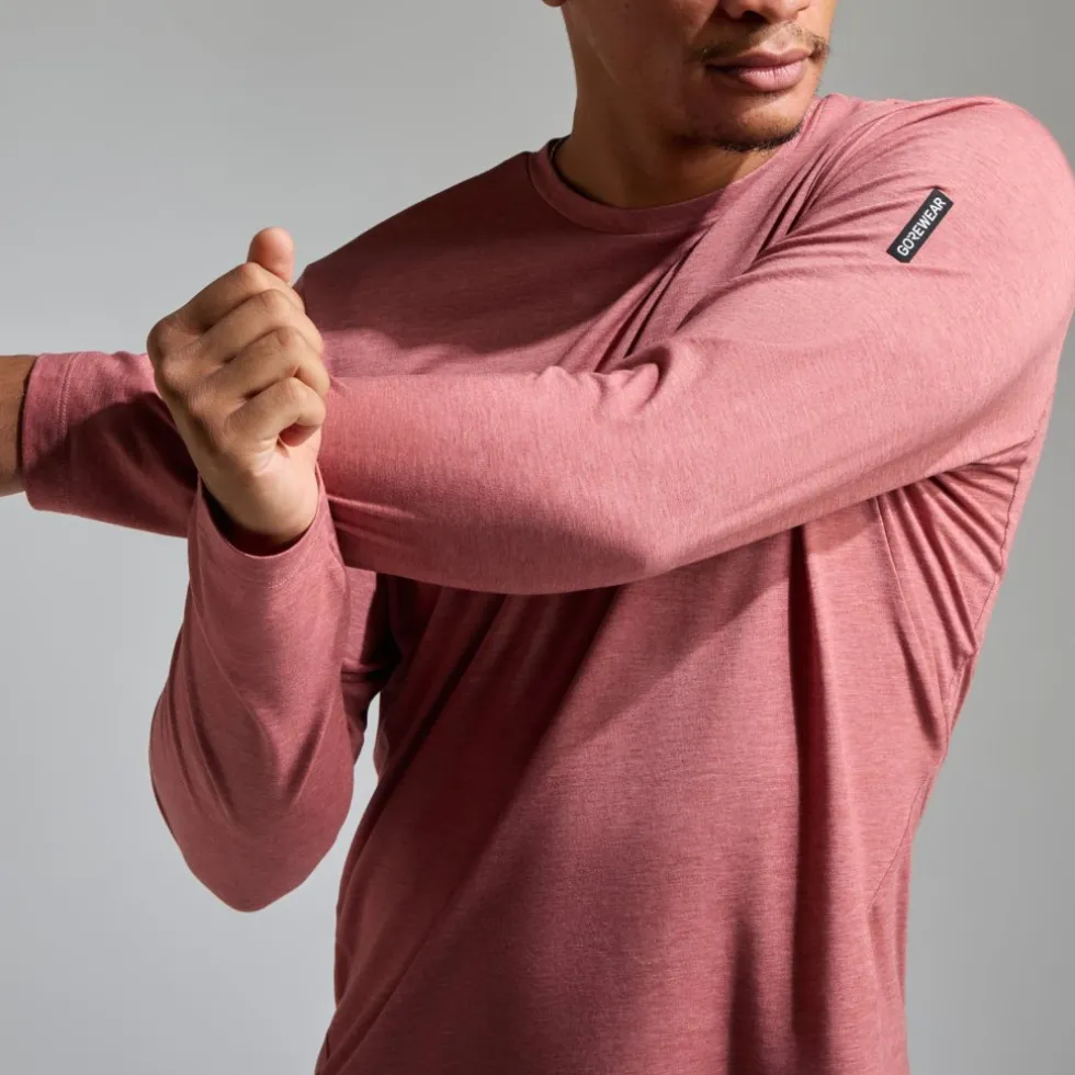 GOREWEAR Training T-shirt met lange mouwen voor heren - tech beige BG00