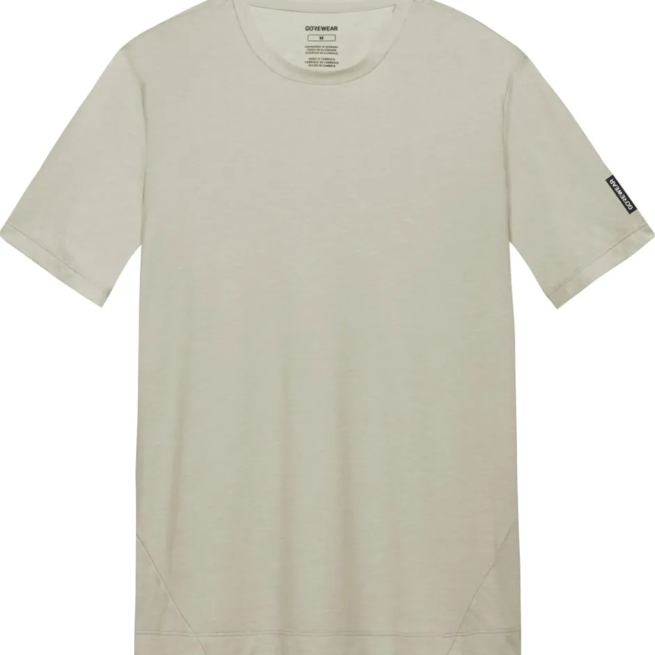 T-Shirts En Tops|T-Shirts & Tops < GOREWEAR Training t-hirt voor heren - tech beige BG00