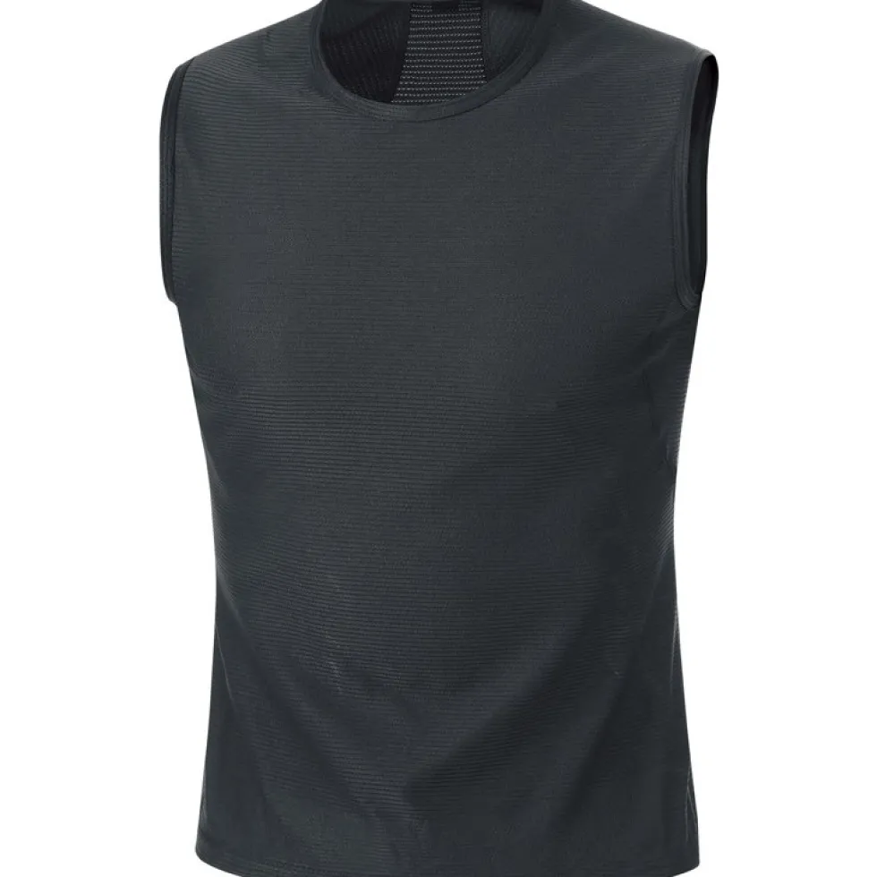GOREWEAR Base Layer Shirt zonder mouwen Heren - zwart 9900