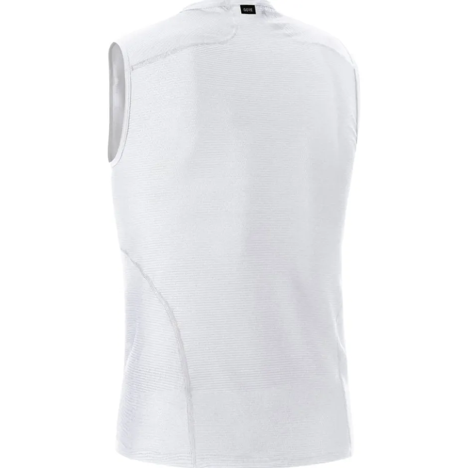 Baselayers|Ondergoed < GOREWEAR Bae ayer hirt zonder ouwen Heren - white 0100
