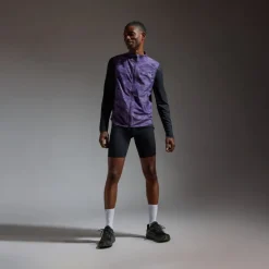 GOREWEAR Concurve Electro Windbreaker Vest Heren - crushed purple indigo / amethyst grey DEDF
