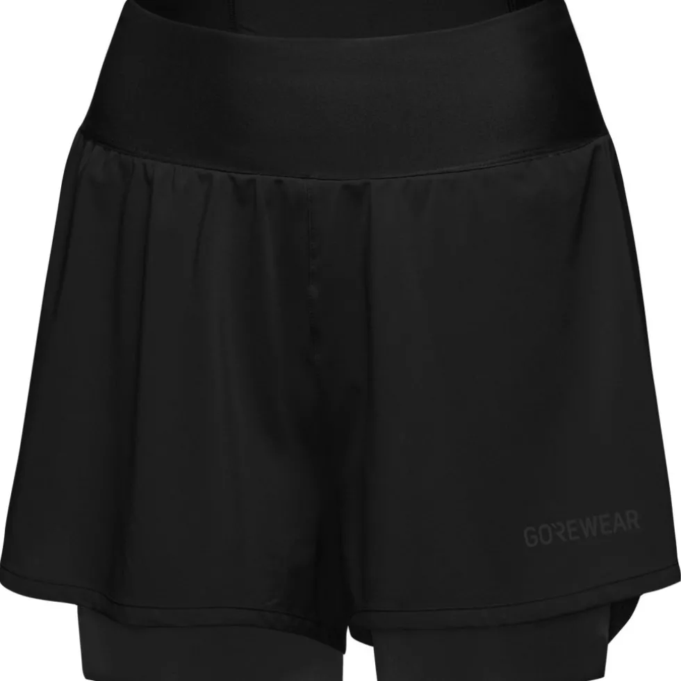 GOREWEAR Concurve 2in1 Short Dames - zwart 9900