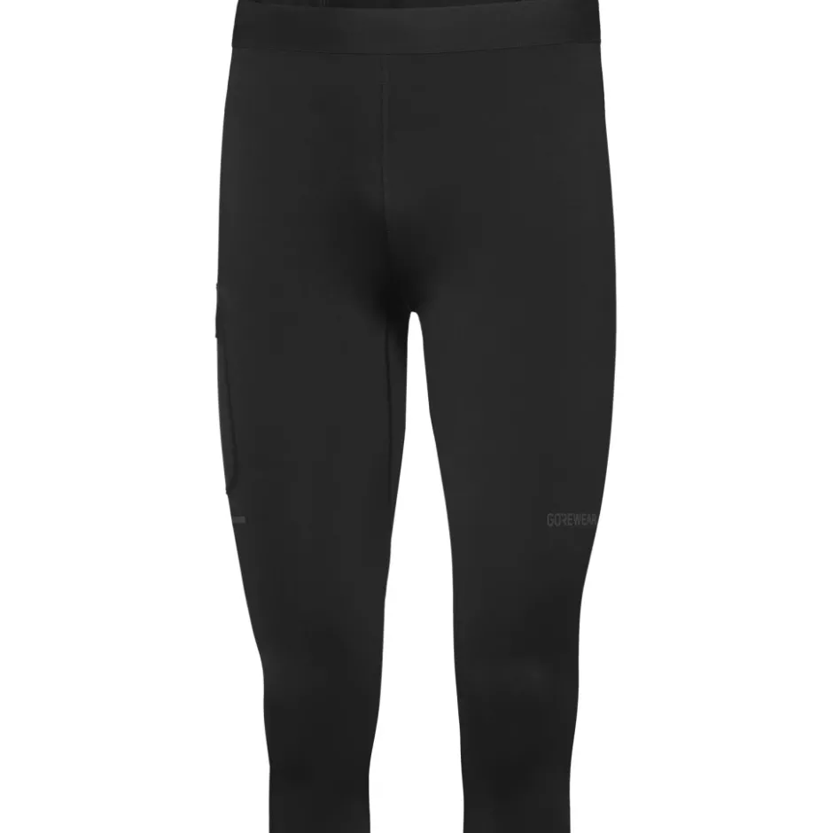 Broeken & Rokken < GOREWEAR Concurve 3/4 Tight Heren - zwart 9900