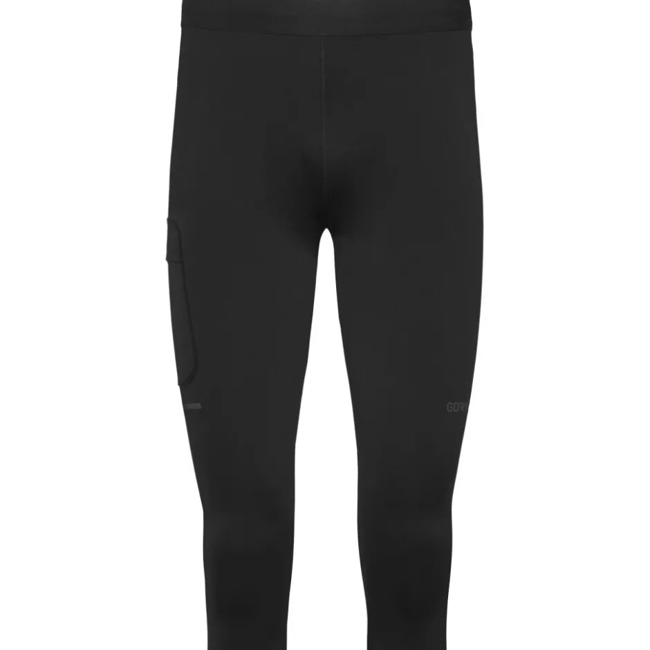 Broeken & Rokken < GOREWEAR Concurve 3/4 Tight Heren - zwart 9900