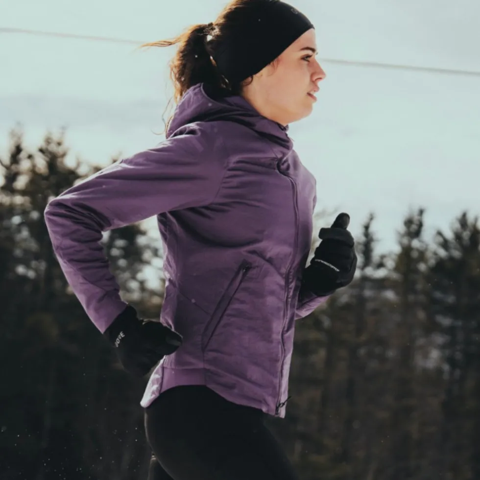 GOREWEAR Concurve Windstopper Isolatie Jas Vrouwen - amethyst grey DF00