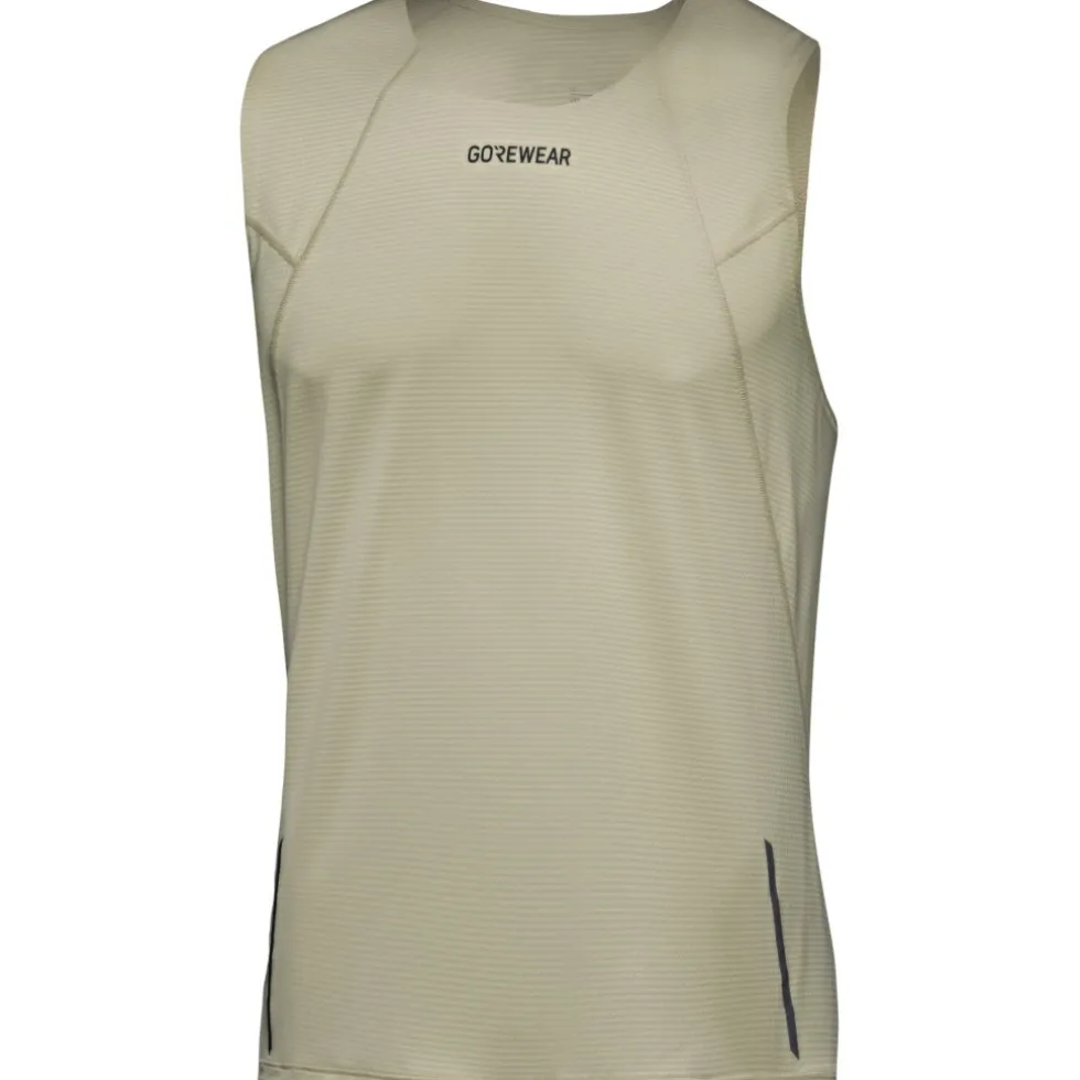 GOREWEAR Contest 2.0 Tanktop Heren - tech beige BG00