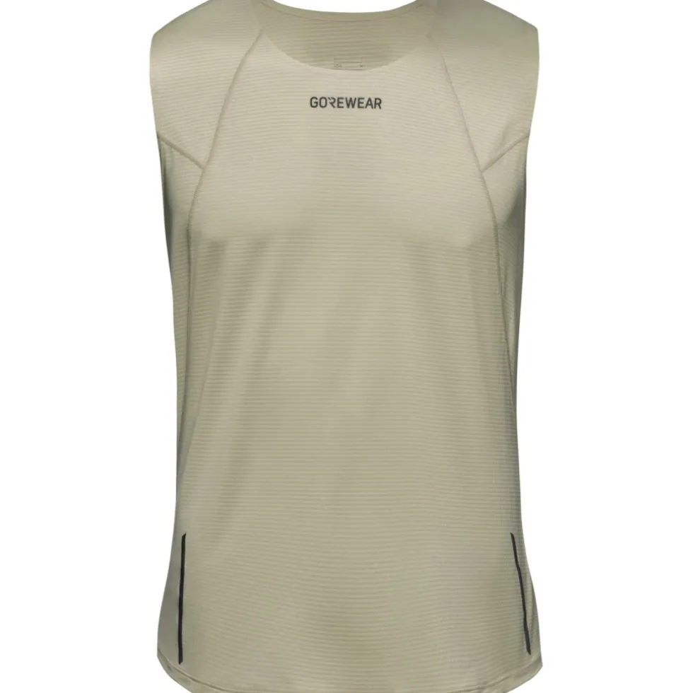 GOREWEAR Contest 2.0 Tanktop Heren - tech beige BG00