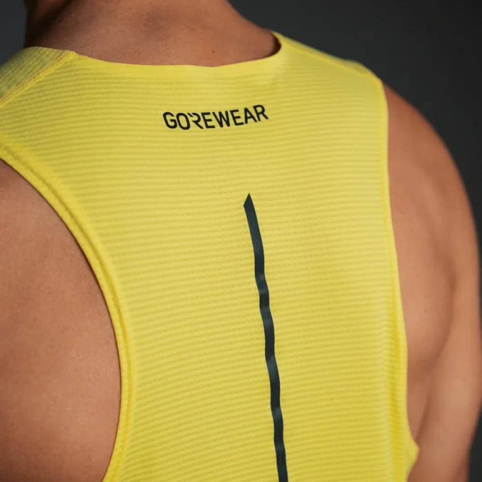 GOREWEAR Contest 2.0 Tanktop Heren - tech beige BG00