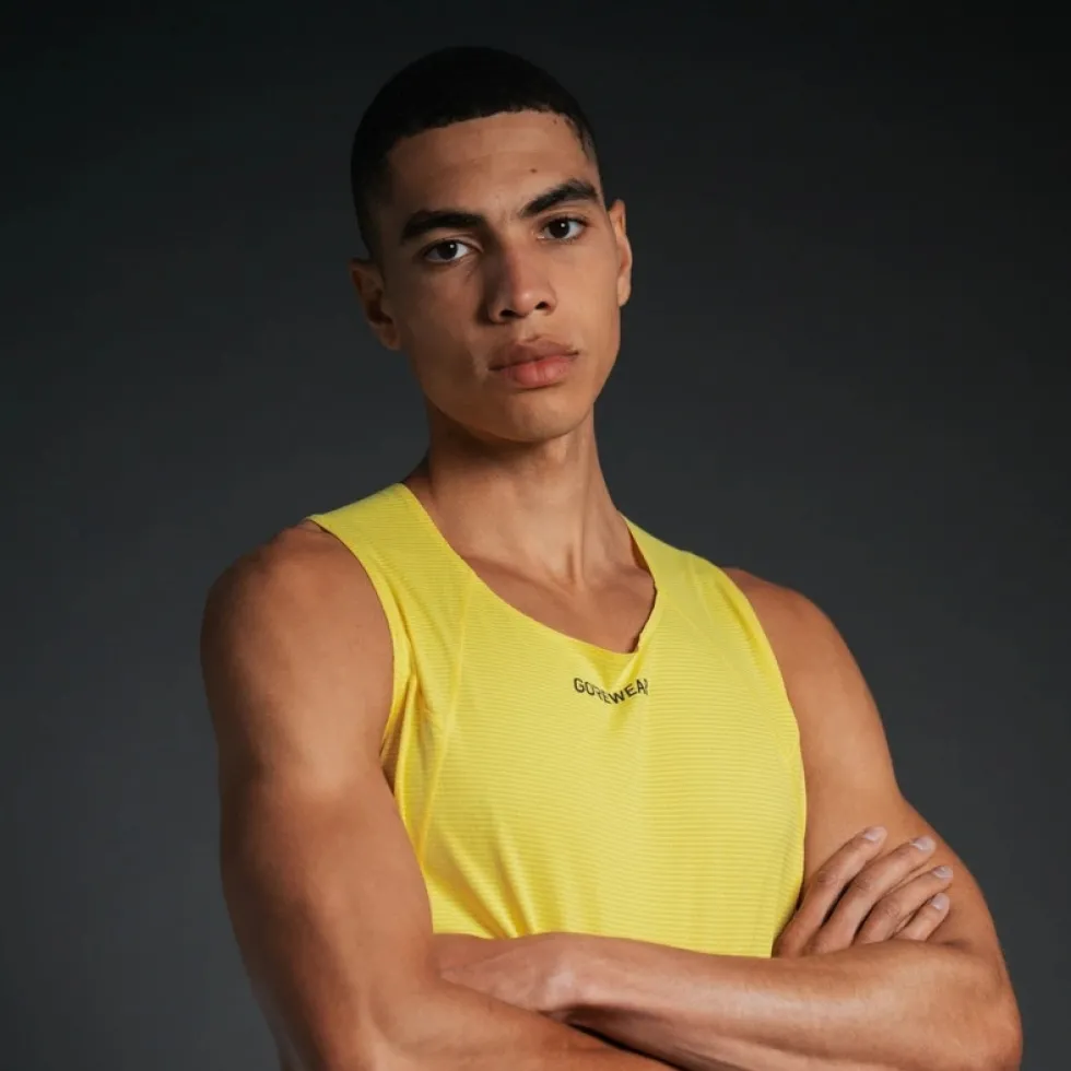 GOREWEAR Contest 2.0 Tanktop Heren - tech beige BG00