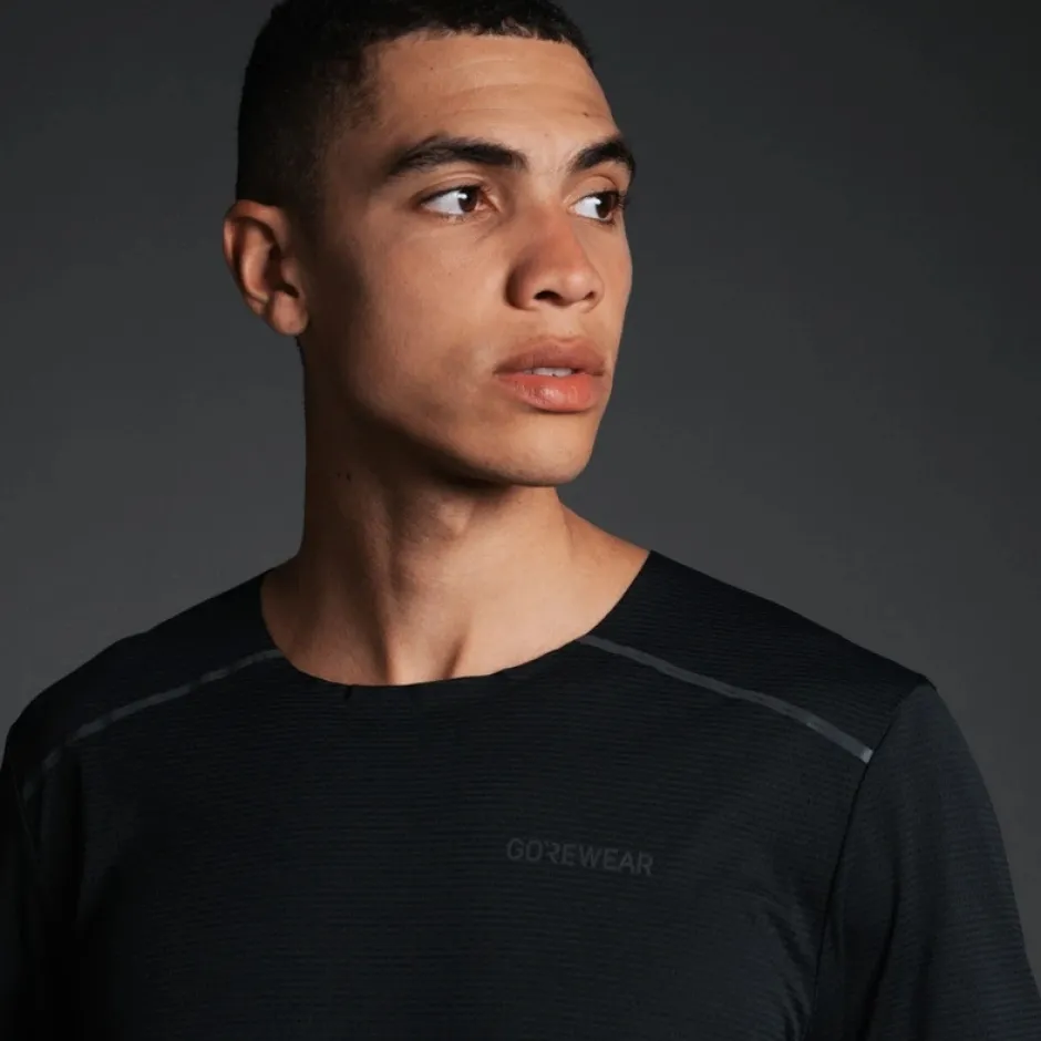 T-Shirts En Tops|T-Shirts & Tops < GOREWEAR Contet 2.0 T-hirt Heren - tech beige BG00