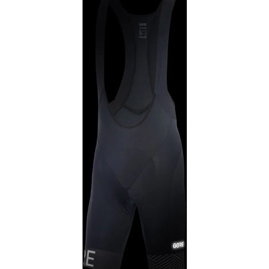Bib Shorts < GOREWEAR C5 Opti Fiethort et brete + Heren - back/white 9901