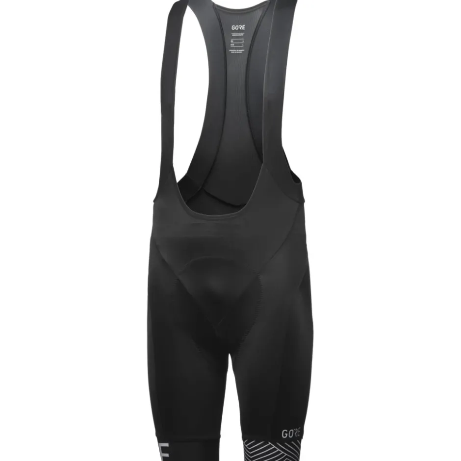 Bib Shorts < GOREWEAR C5 Opti Fiethort et brete + Heren - back/white 9901