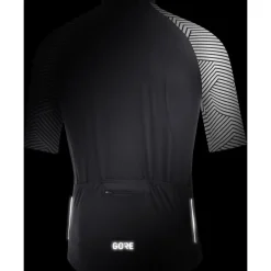 GOREWEAR C5 Shirt met Korte Mouwen Heren - black/white 9901