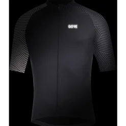 GOREWEAR C5 Shirt met Korte Mouwen Heren - black/white 9901