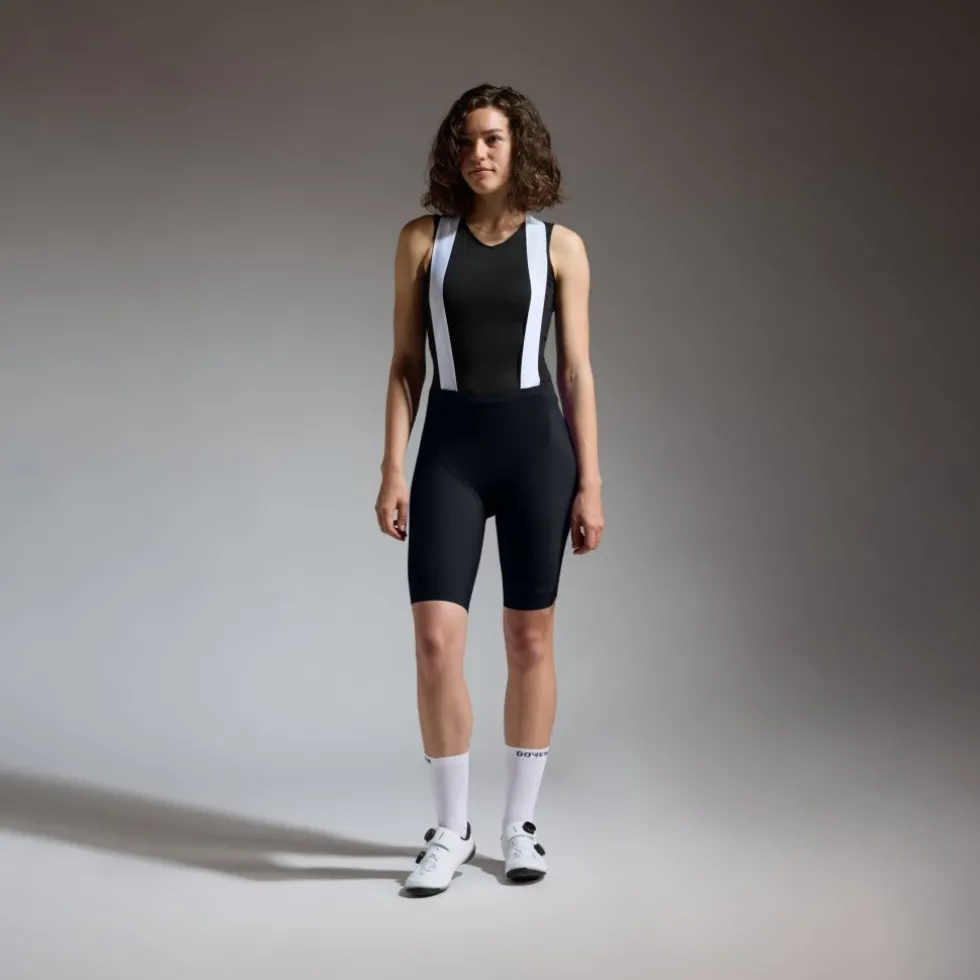 GOREWEAR Distance 3.0 Fietsshort met bretels Dames - black 9900