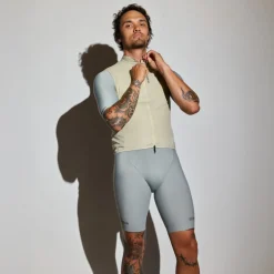 GOREWEAR Distance 3.0 Fietsshort met bretels voor heren - slate green DH00