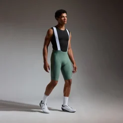 GOREWEAR Distance 3.0 Fietsshort met bretels voor heren - slate green DH00