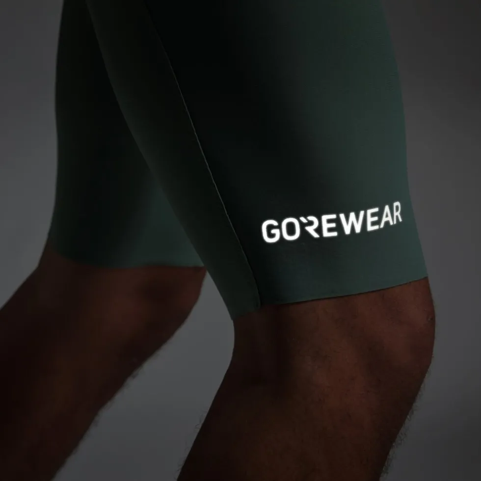 GOREWEAR Distance 3.0 Fietsshort met bretels voor heren - slate green DH00