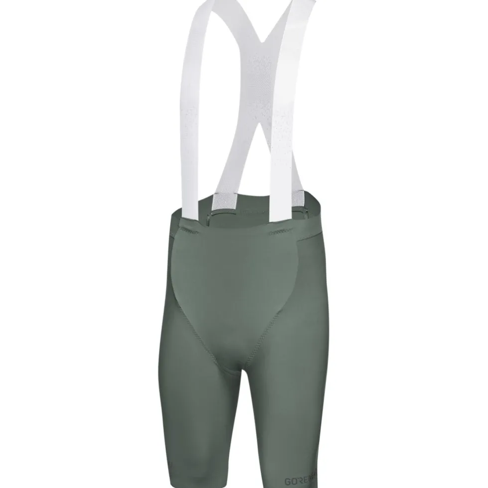 GOREWEAR Distance 3.0 Fietsshort met bretels voor heren - slate green DH00