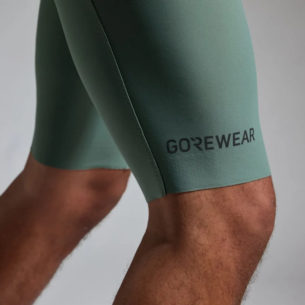 GOREWEAR Distance 3.0 Fietsshort met bretels voor heren - slate green DH00