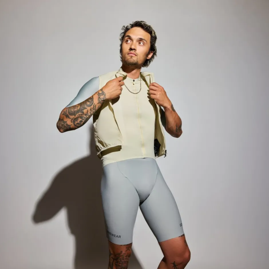 Bib Shorts|Wielrenbroeken < GOREWEAR Ditance 3.0 Fiethort et brete voor heren - ab gray BF00