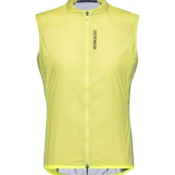 GOREWEAR Distance Windbreaker Vest Dames - lime yellow CB00