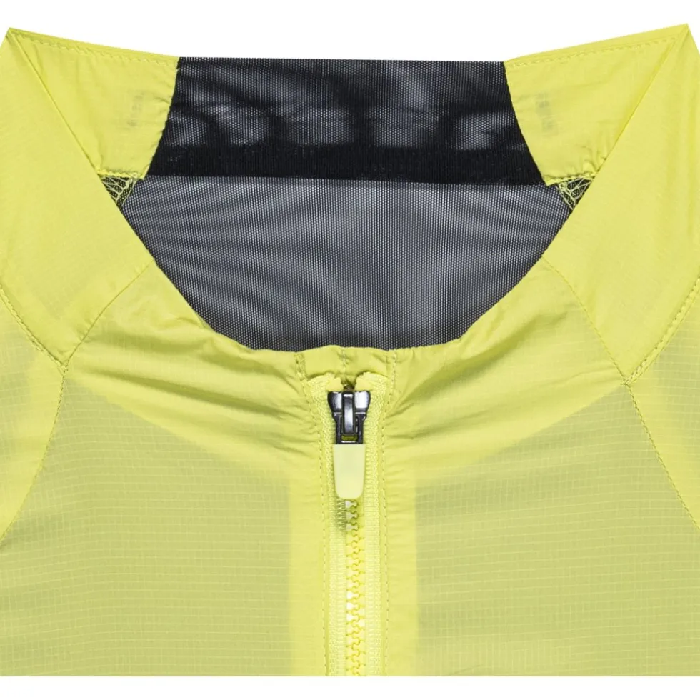 GOREWEAR Distance Windbreaker Vest Dames - lime yellow CB00
