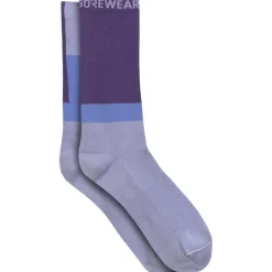 GOREWEAR Essential Block Sokken Medium - amethyst grey / purple indigo DFDE