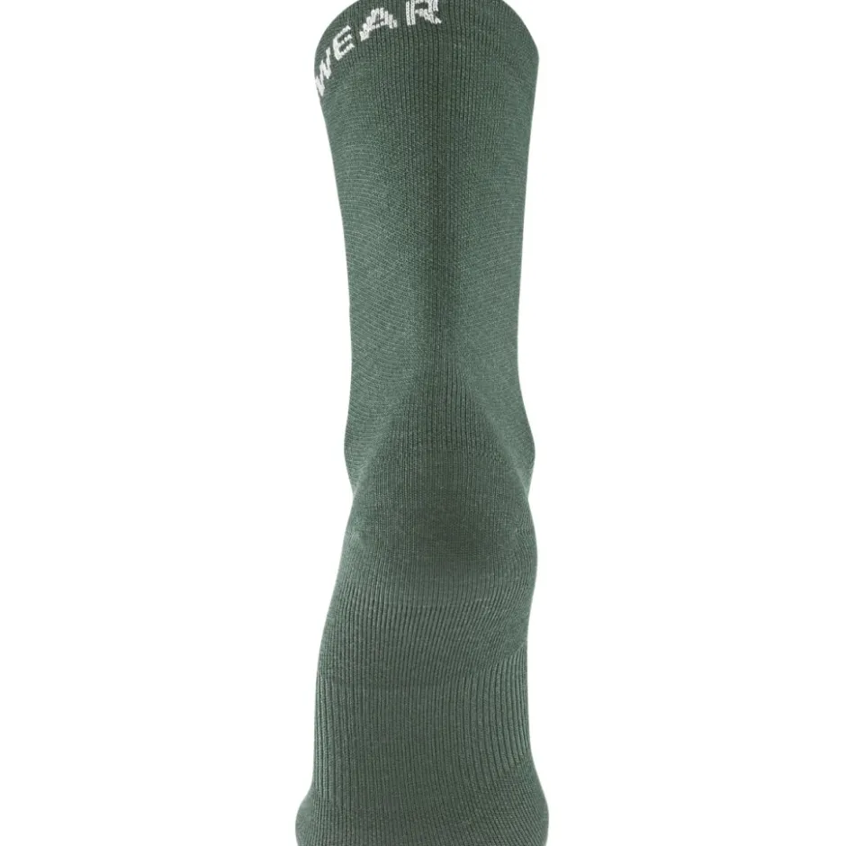Sokken|Sokken < GOREWEAR Essential Merino Sokken Middellang - slate green DH00