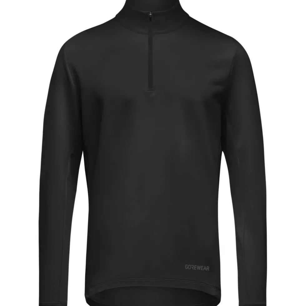 GOREWEAR Everyday Mid 1/4-Zip Shirt met Lange Mouwen Heren - zwart 9900
