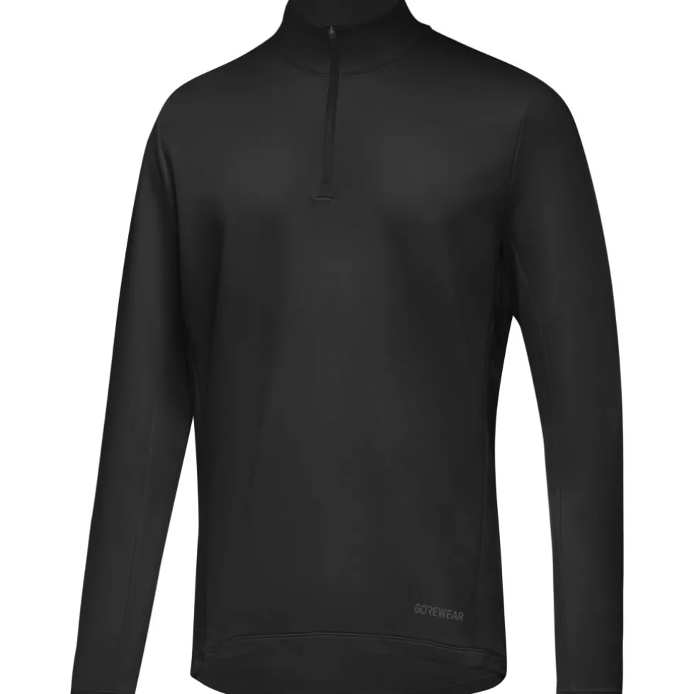 GOREWEAR Everyday Mid 1/4-Zip Shirt met Lange Mouwen Heren - zwart 9900