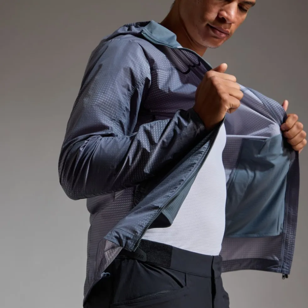 GOREWEAR Fernflow Haze Windbreaker Heren - arrow white / amethyst grey 01DF