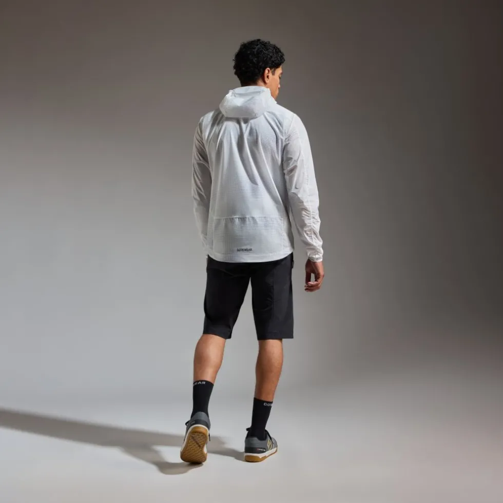 GOREWEAR Fernflow Haze Windbreaker Heren - arrow white / amethyst grey 01DF