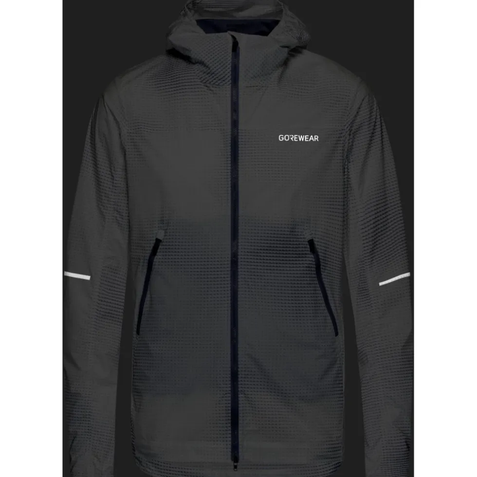 GOREWEAR Fernflow Haze Windbreaker Heren - arrow white / amethyst grey 01DF