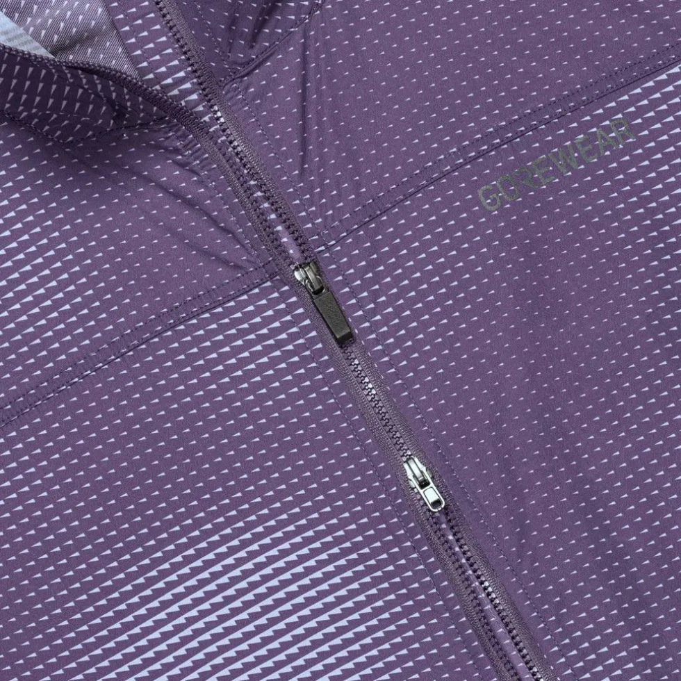 GOREWEAR Fernflow Haze Windbreaker Heren - arrow purple indigo / amethyst grey DEDF