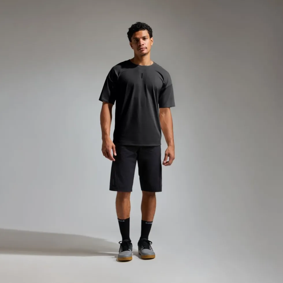 GOREWEAR Fernflow Korte mouwen shirt heren - black 9900