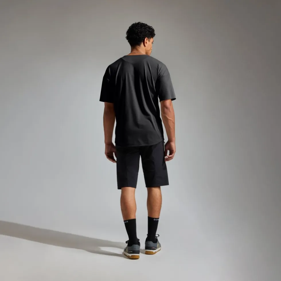 GOREWEAR Fernflow Korte mouwen shirt heren - black 9900