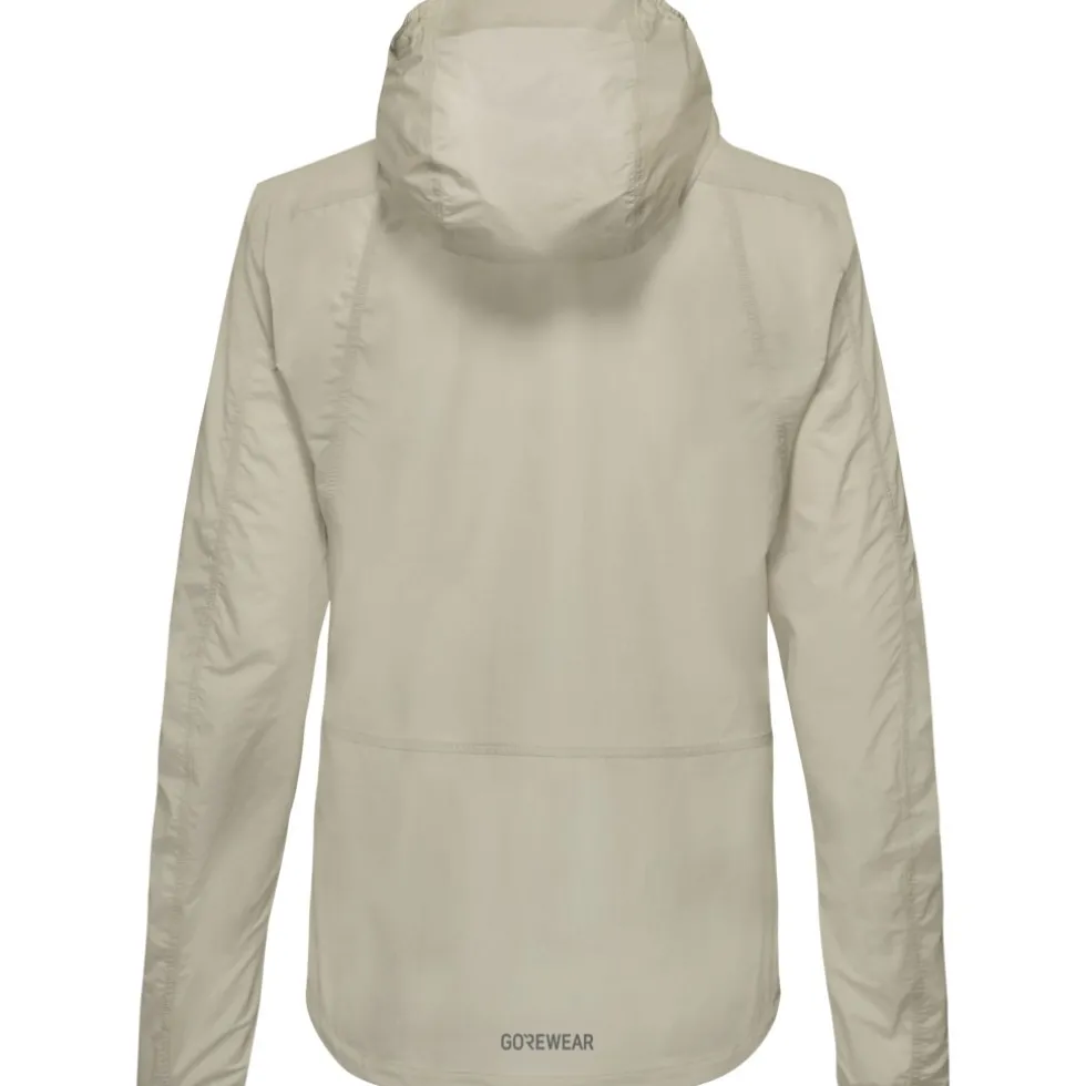GOREWEAR FERNFLOW Windbreaker met Capuchon Dames - tech beige BG00