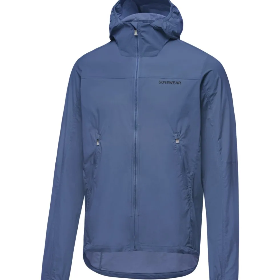 GOREWEAR FERNFLOW Windbreaker met Capuchon Heren - cargo blue CA00
