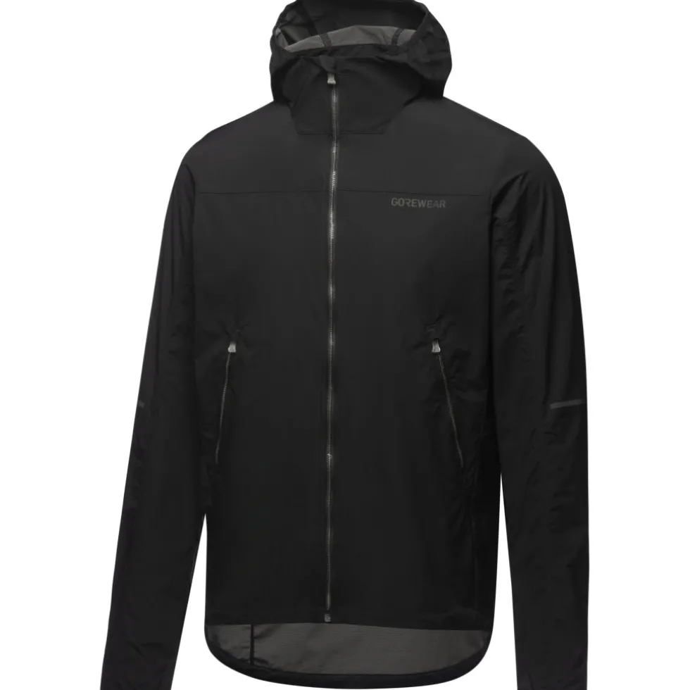 GOREWEAR FERNFLOW Windbreaker met Capuchon Heren - zwart 9900