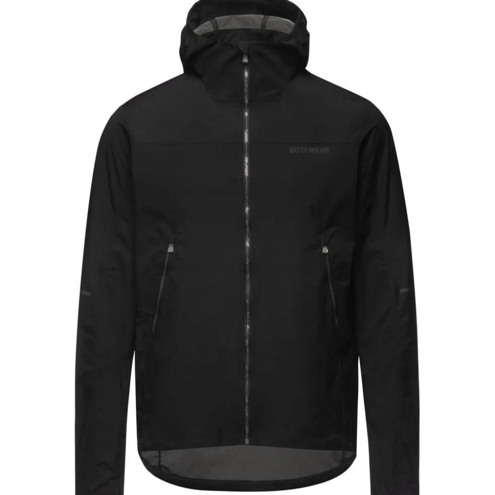GOREWEAR FERNFLOW Windbreaker met Capuchon Heren - zwart 9900