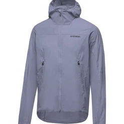 GOREWEAR FERNFLOW Windbreaker met Capuchon Heren - amethyst grey DF00