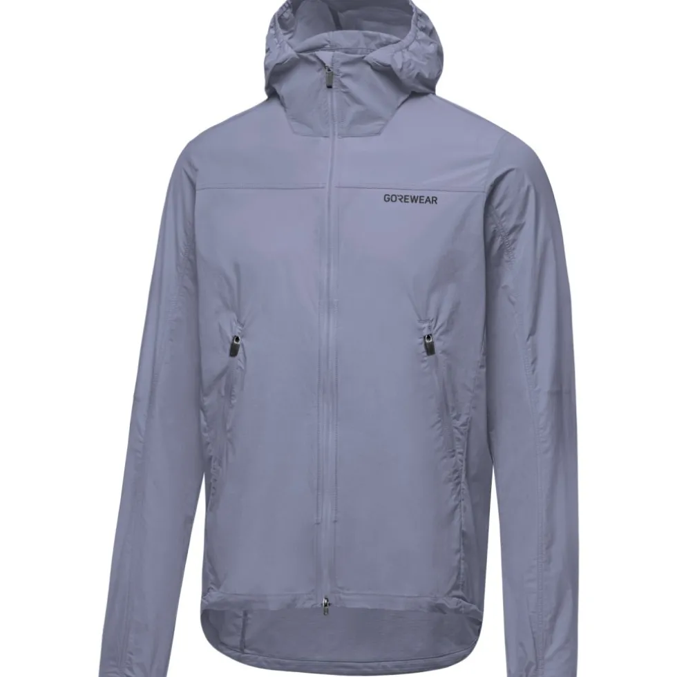 GOREWEAR FERNFLOW Windbreaker met Capuchon Heren - amethyst grey DF00