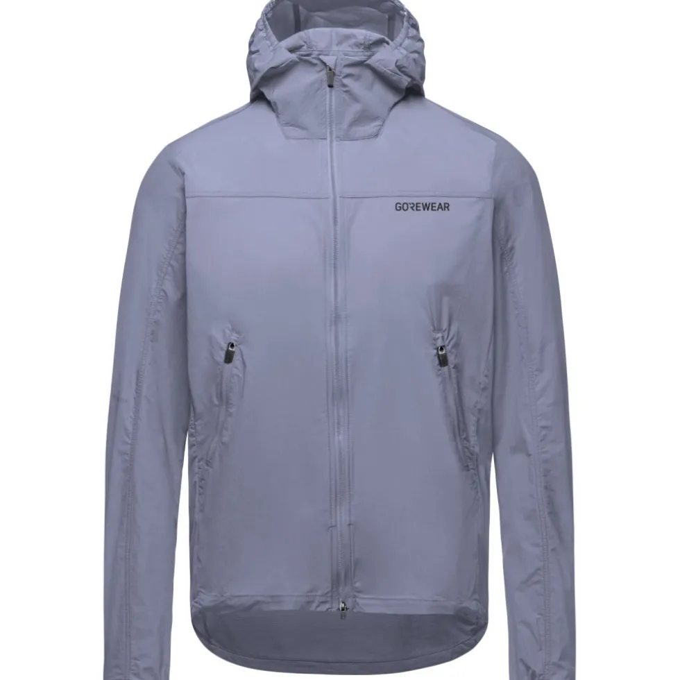 GOREWEAR FERNFLOW Windbreaker met Capuchon Heren - amethyst grey DF00