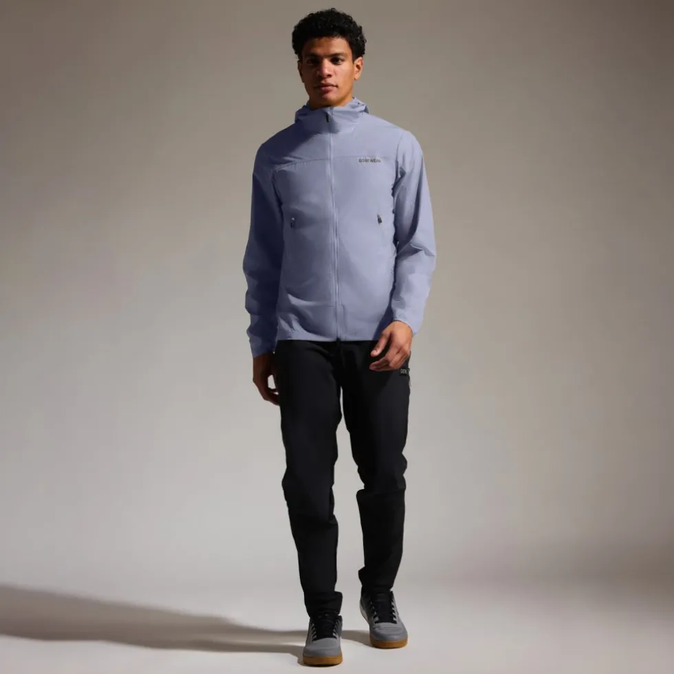 GOREWEAR FERNFLOW Windbreaker met Capuchon Heren - amethyst grey DF00