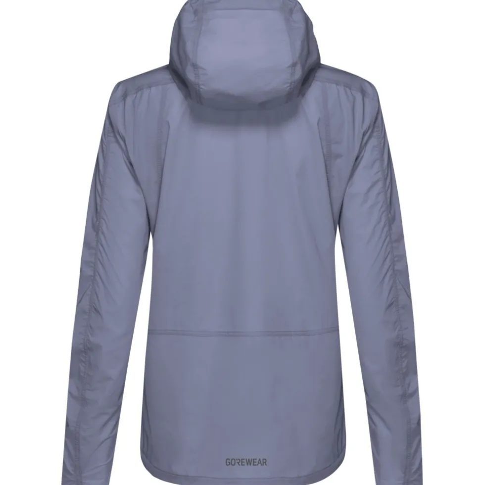 GOREWEAR FERNFLOW Windbreaker met Capuchon Dames - amethyst grey DF00